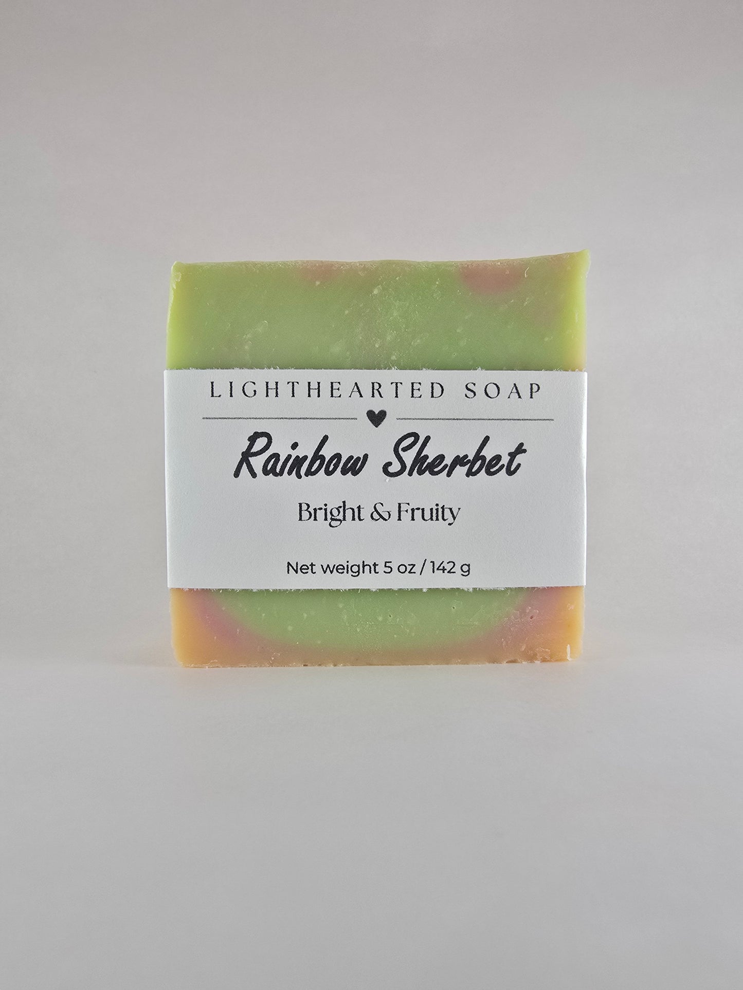 Rainbow Sherbet Soap