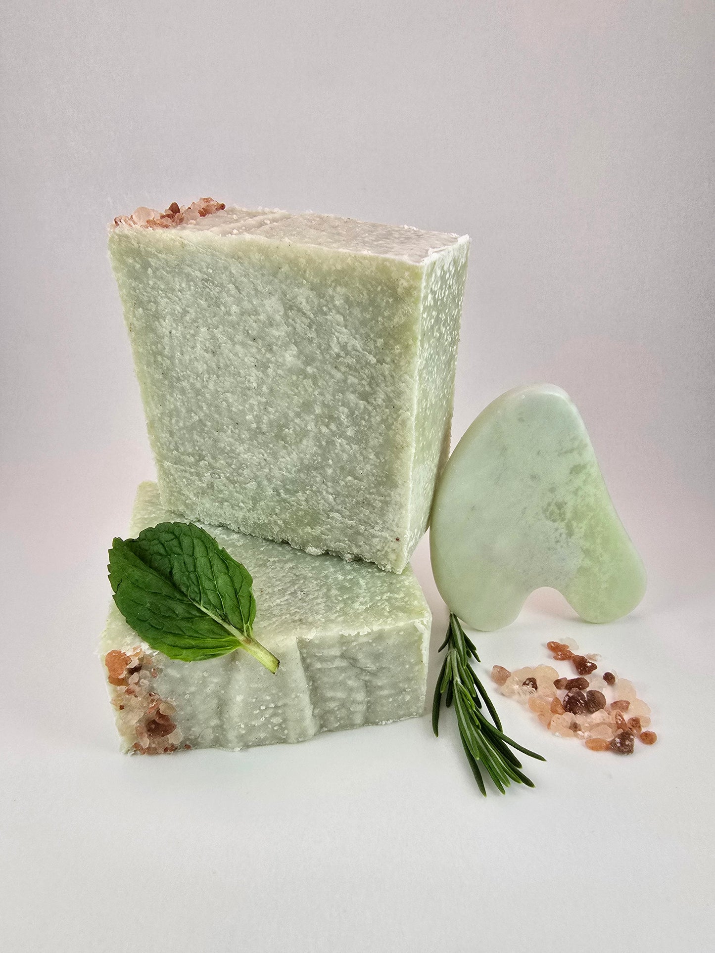 Rosemary Mint Salt Spa Soap