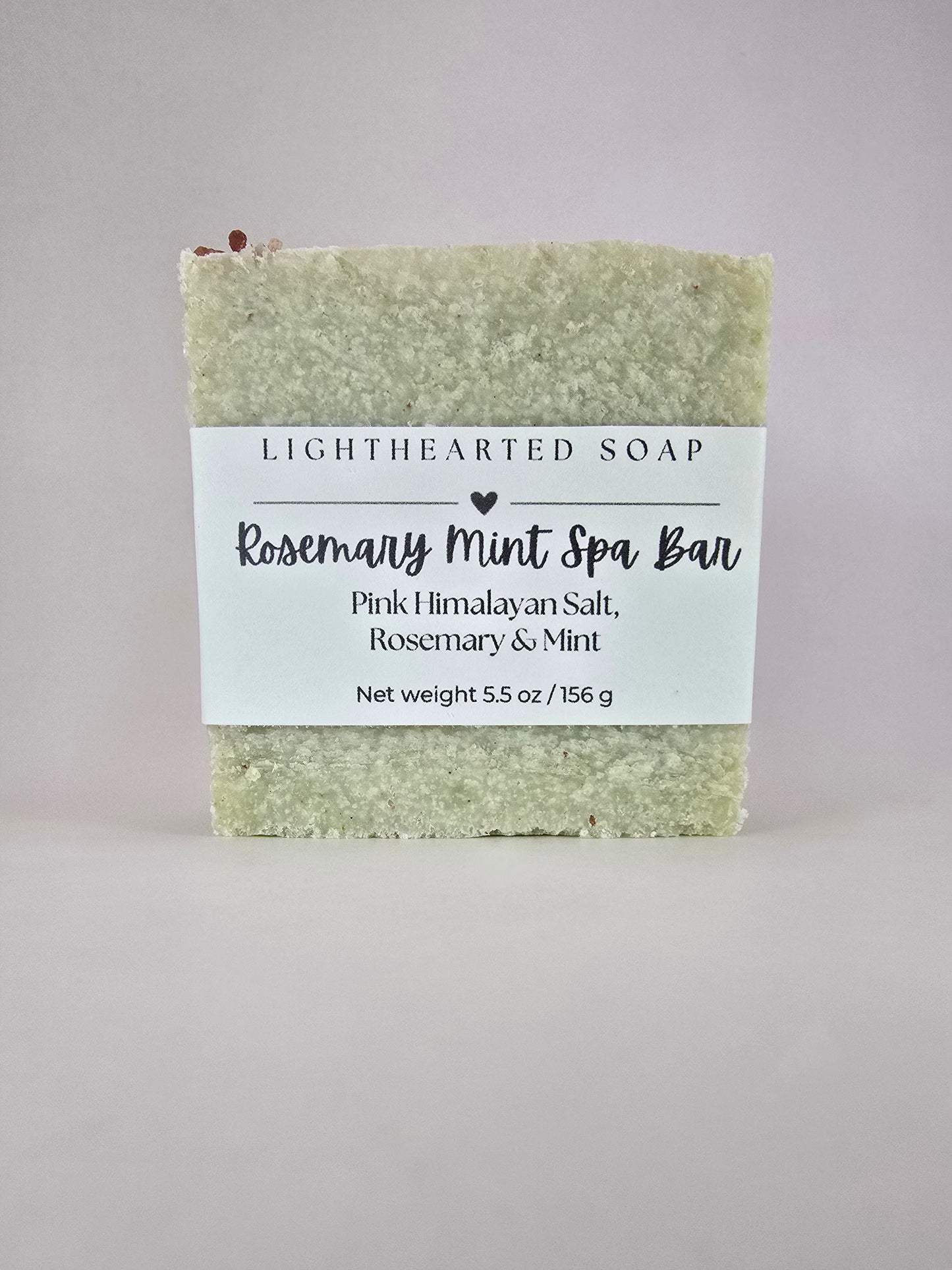Rosemary Mint Salt Spa Soap