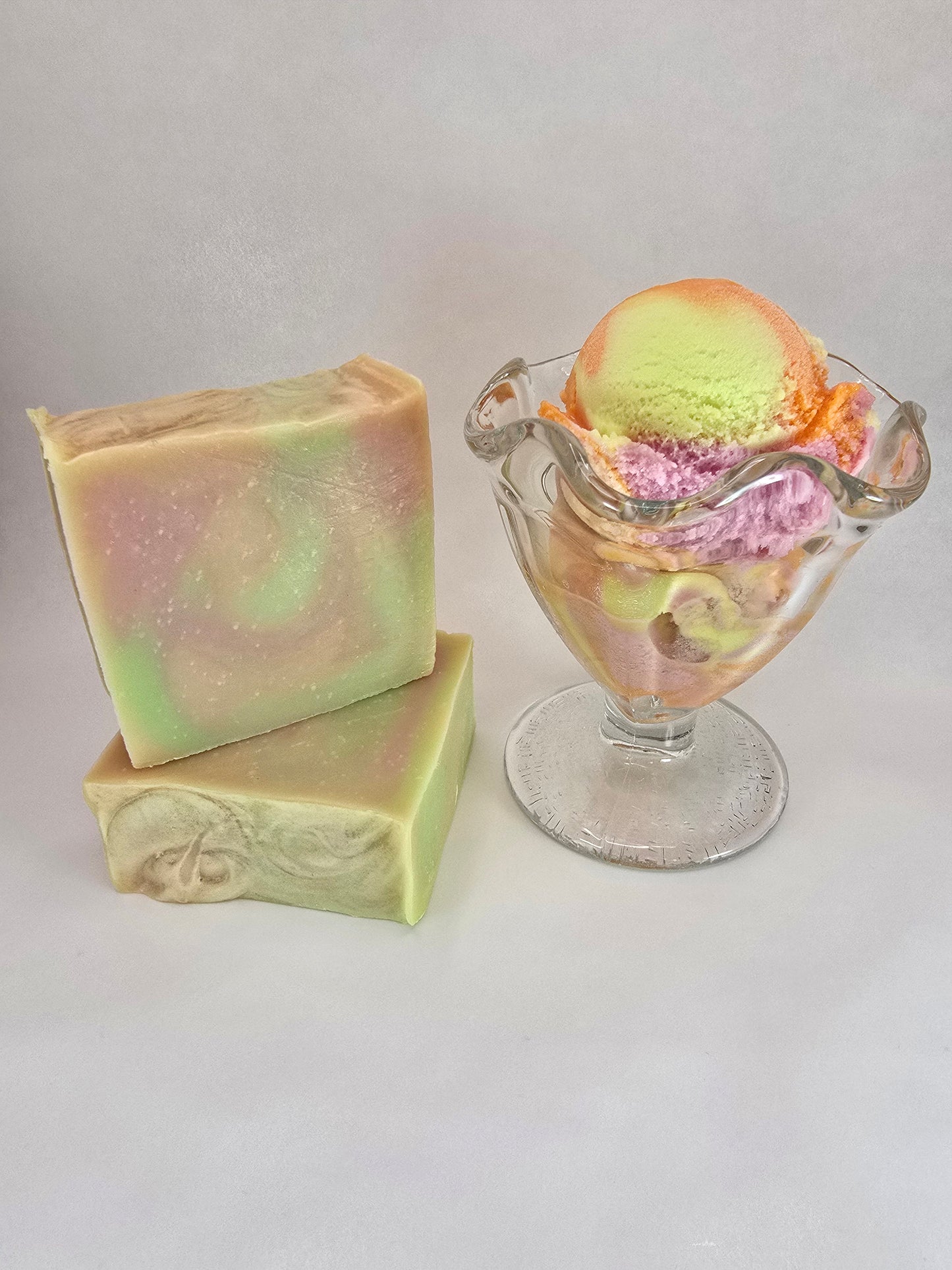 Rainbow Sherbet Soap